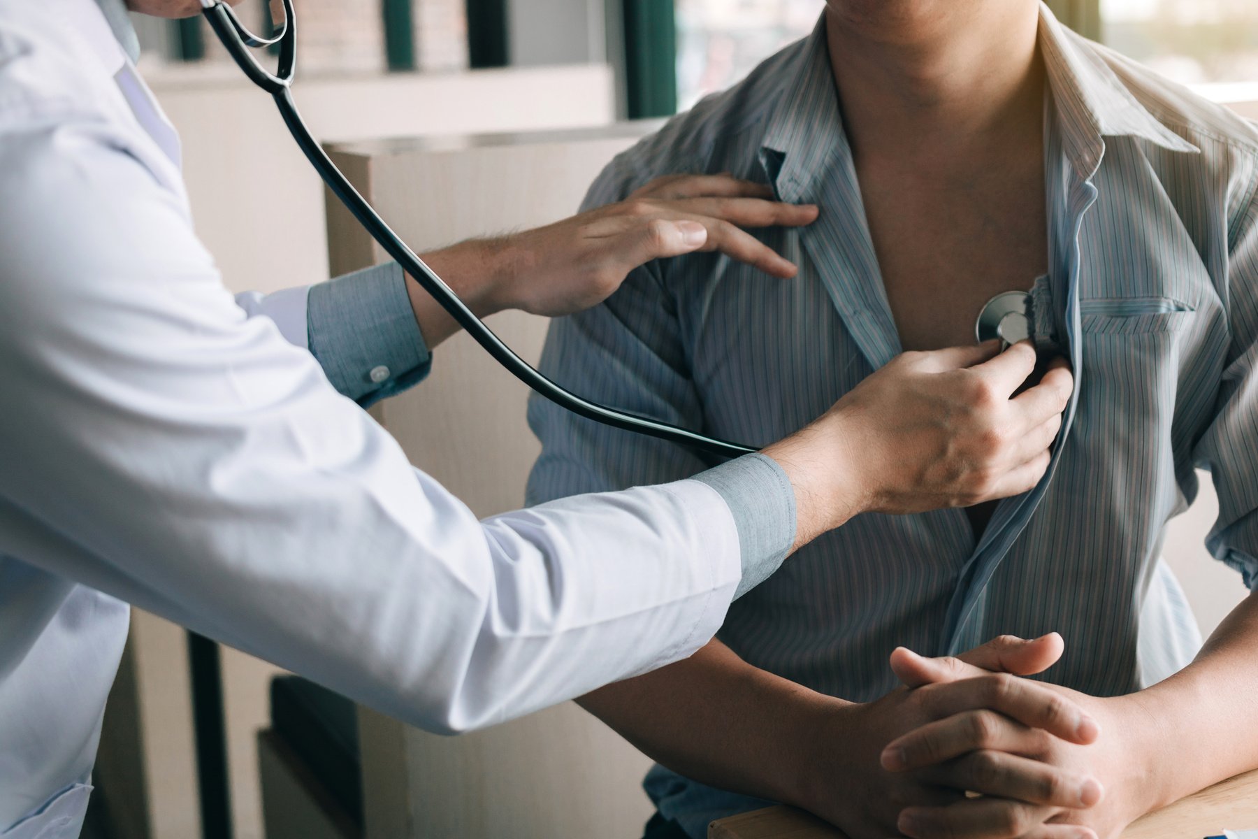 Doctor Checking a Patient